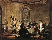 TROOST, Cornelis Rumor erat in Casa (There was a Commotion in the House) t oil painting artist